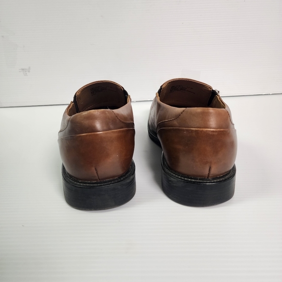 DOCKERS Pro-Style Men's Brown Leather Slip-On Loafers Comfort Shoes size 13M - Picture 6 of 8
